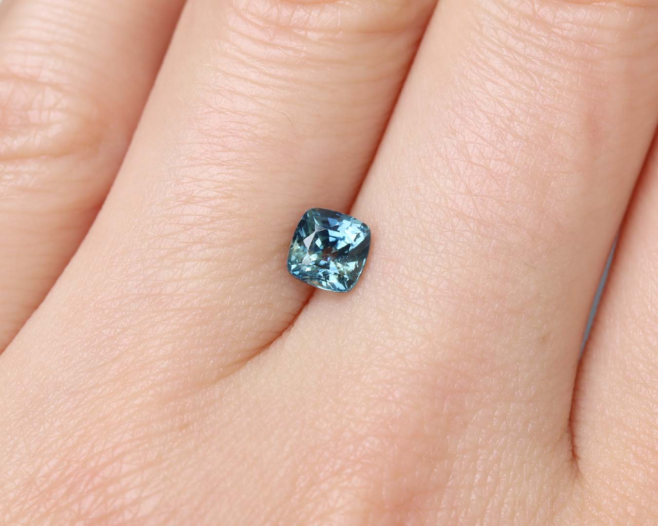 Piedra Zafiro Verde Azul 1 ct S-1916