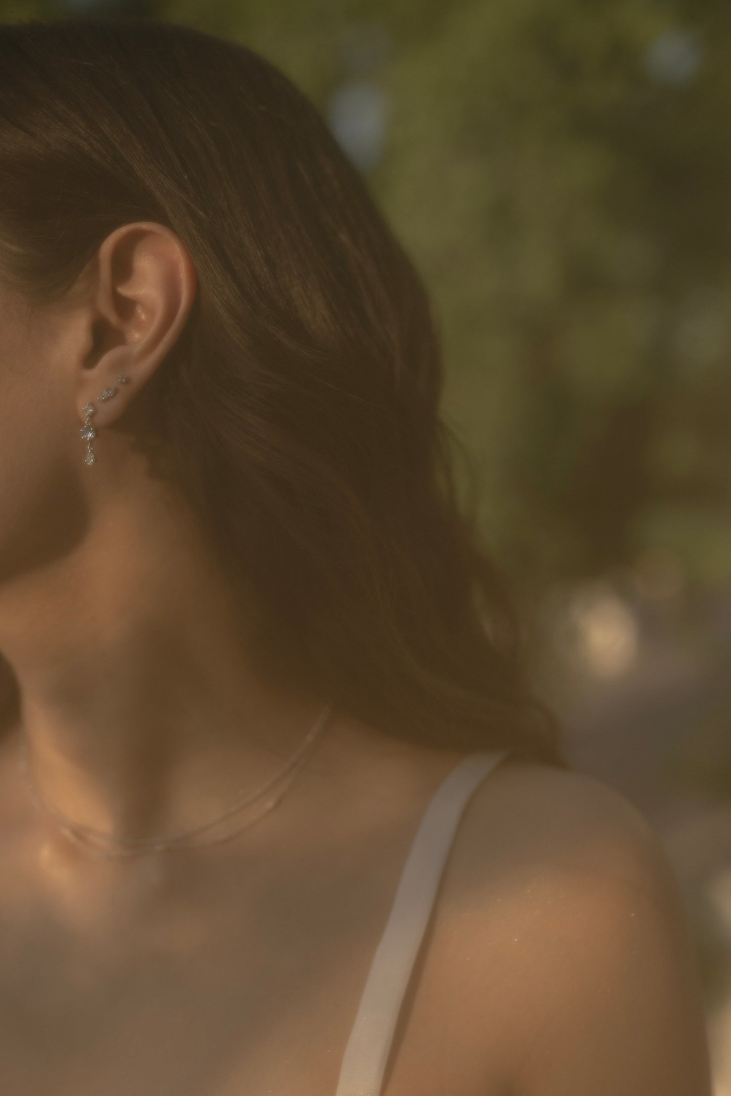 Aretes Fiona Zafiro y Diamantes Fine