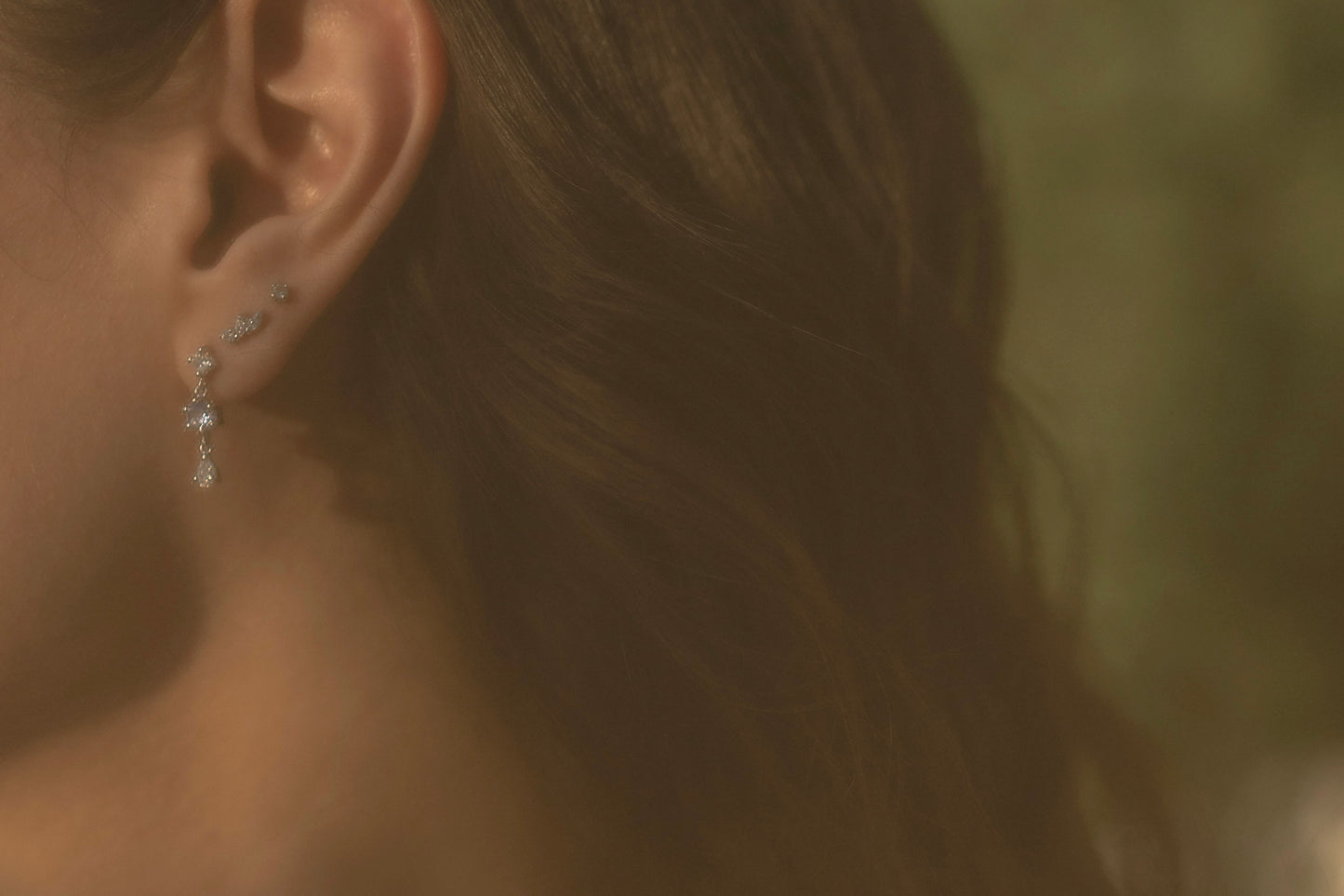 Aretes Fiona Zafiro y Diamantes Fine
