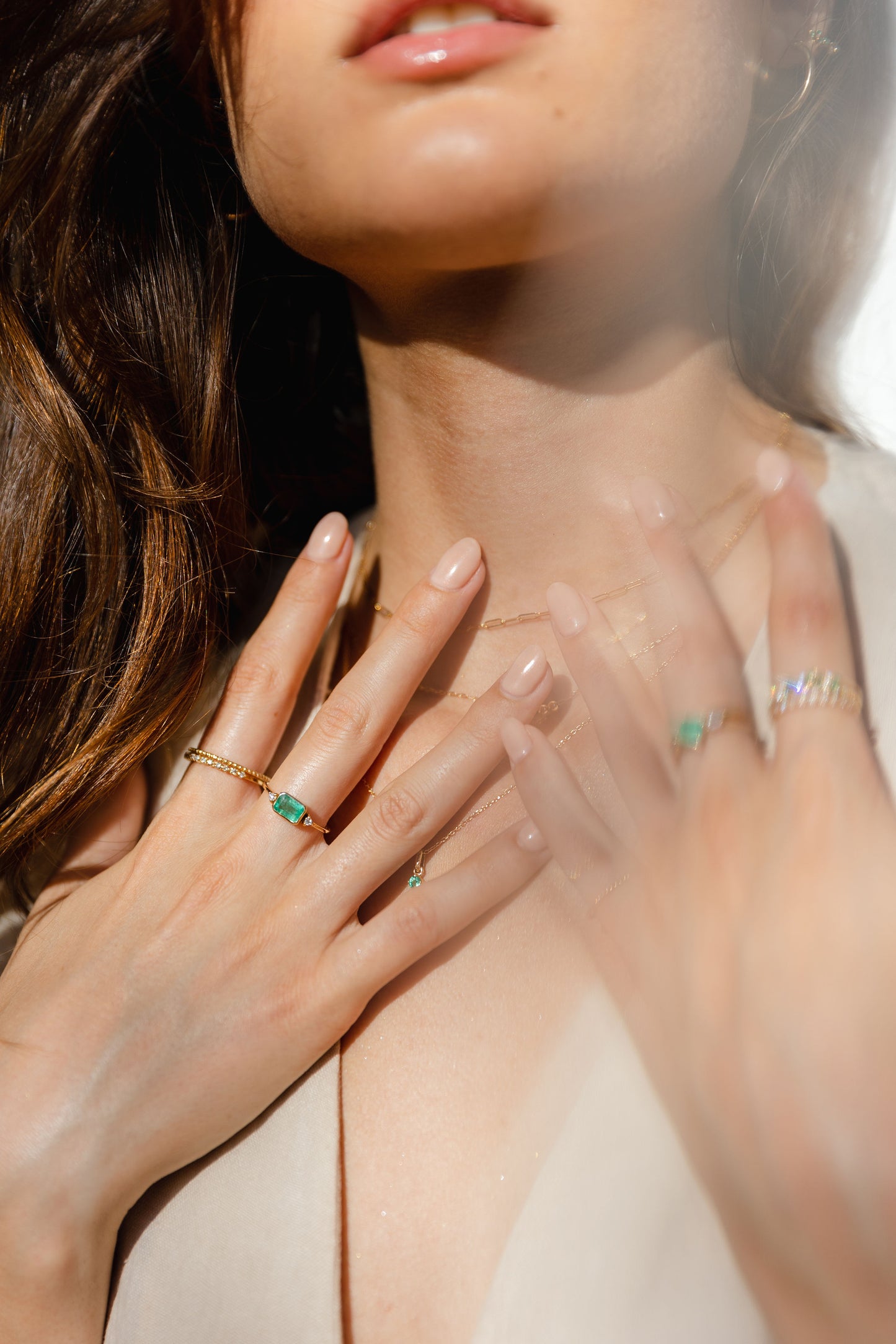 Anillo Gaia Esmeralda