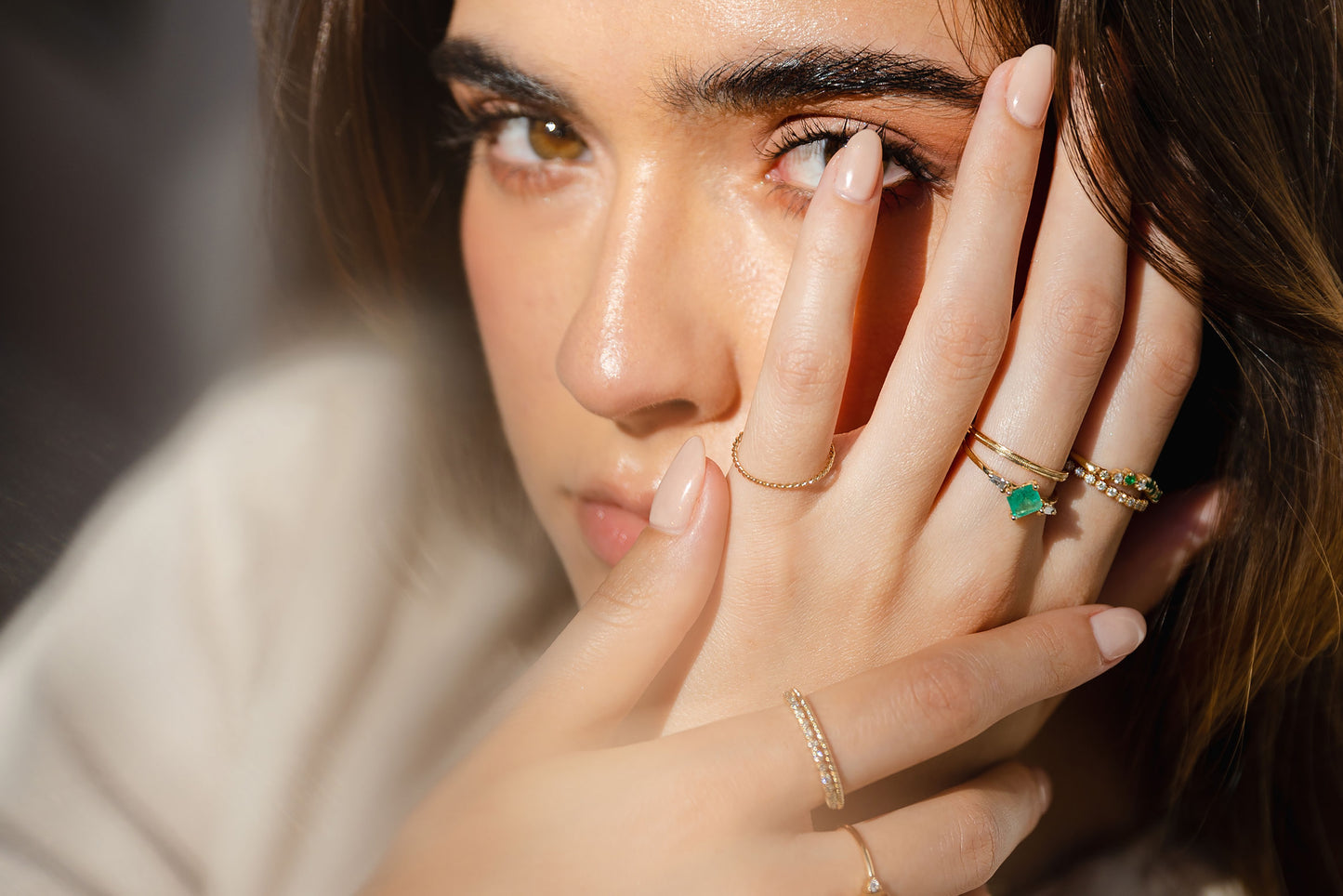 Anillo Gaia Esmeralda