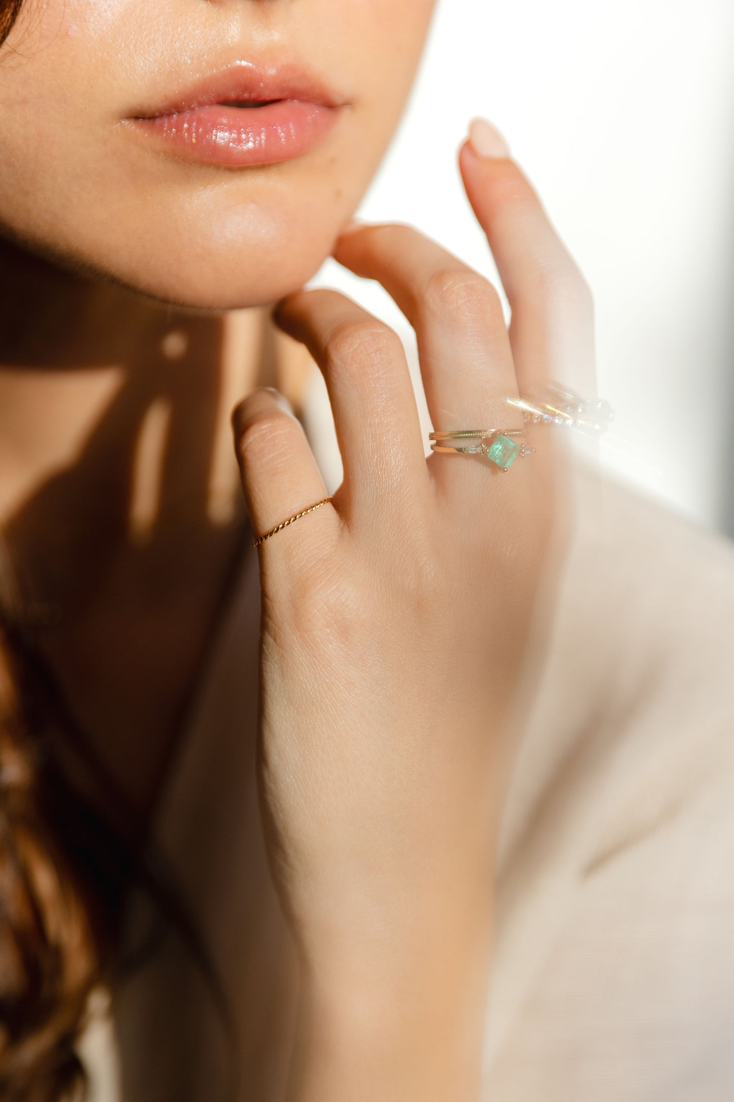Anillo Gaia Esmeralda