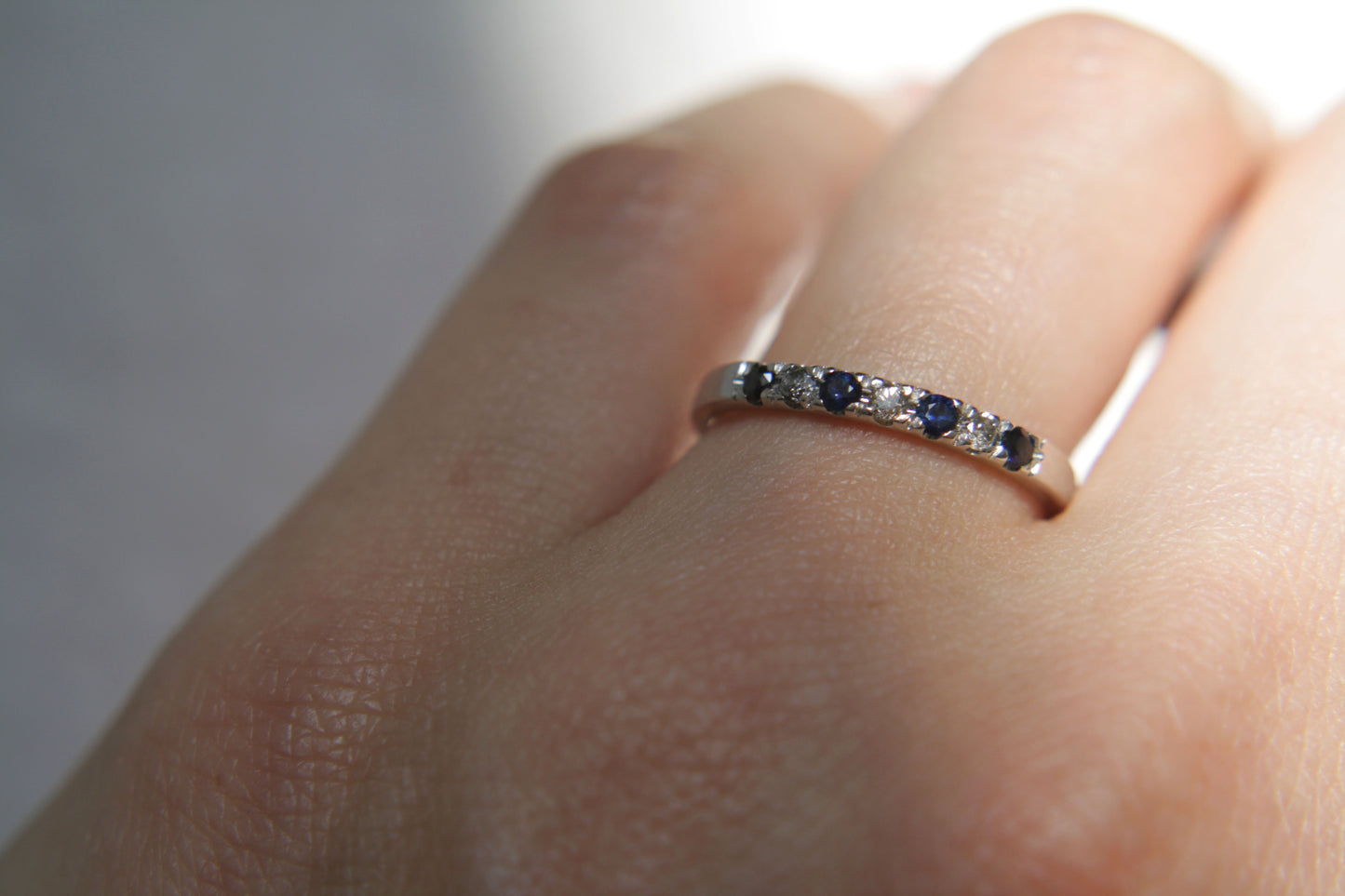 Churumbela Alessa Zafiro Azul y Diamante