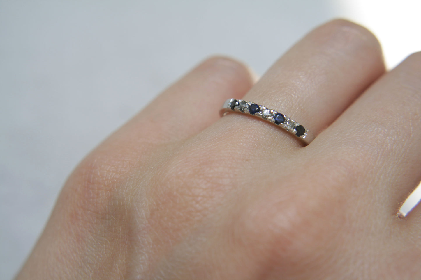 Churumbela Alessa Zafiro Azul y Diamante