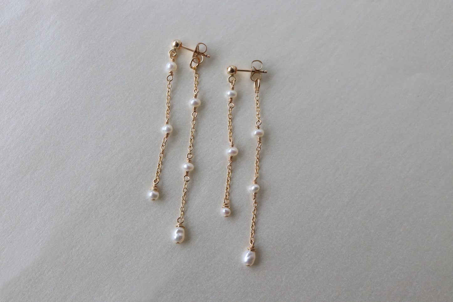 Aretes Alina Perlas