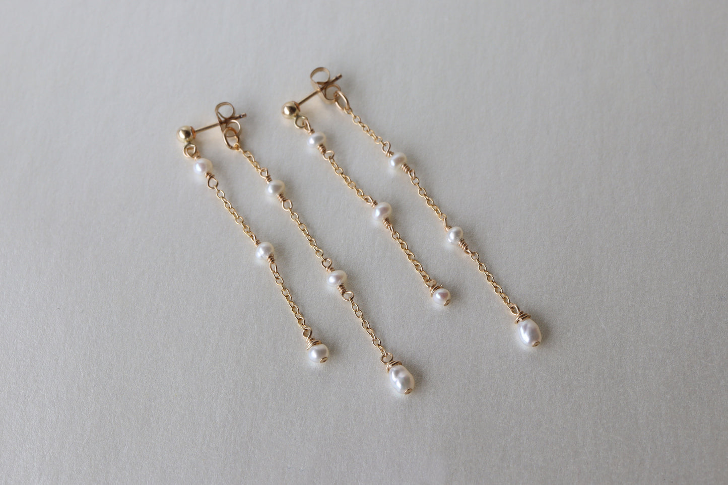 Aretes Alina Perlas