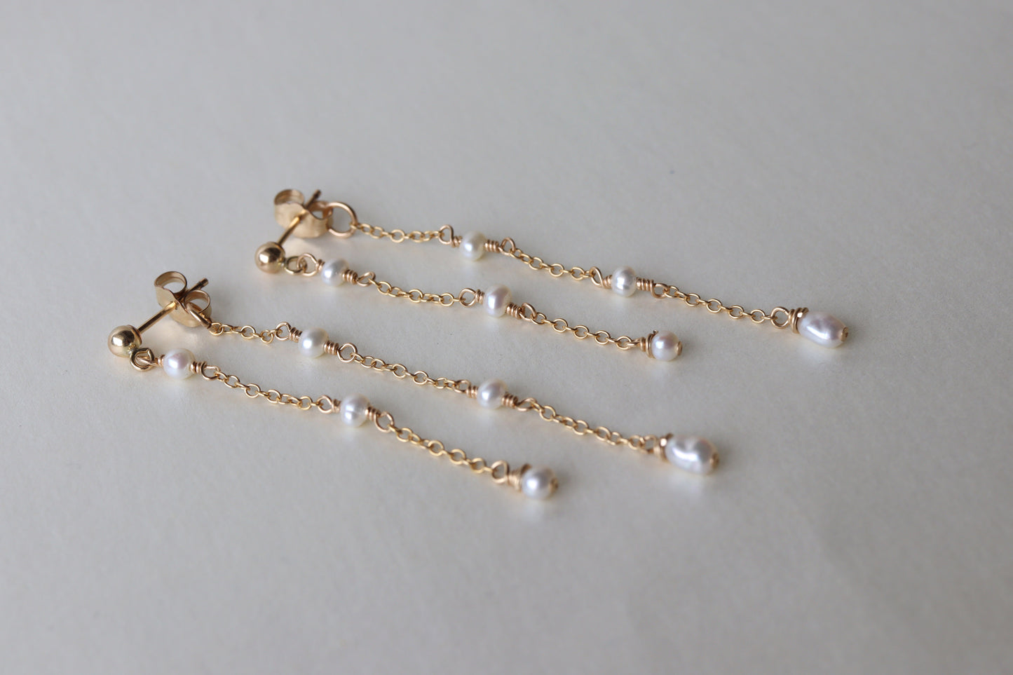 Aretes Alina Perlas