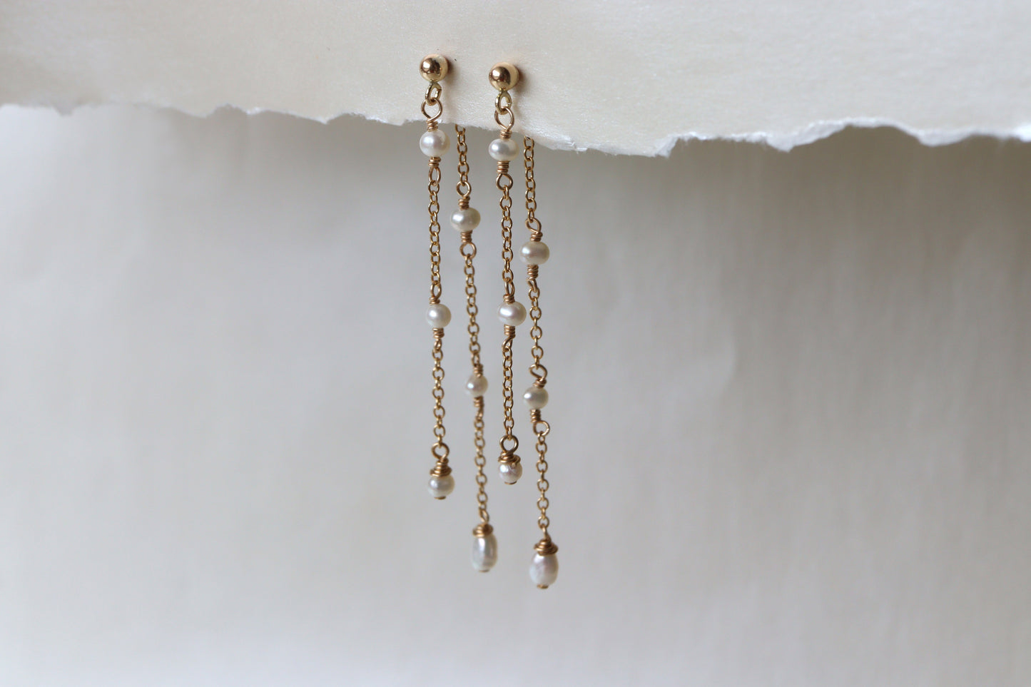 Aretes Alina Perlas