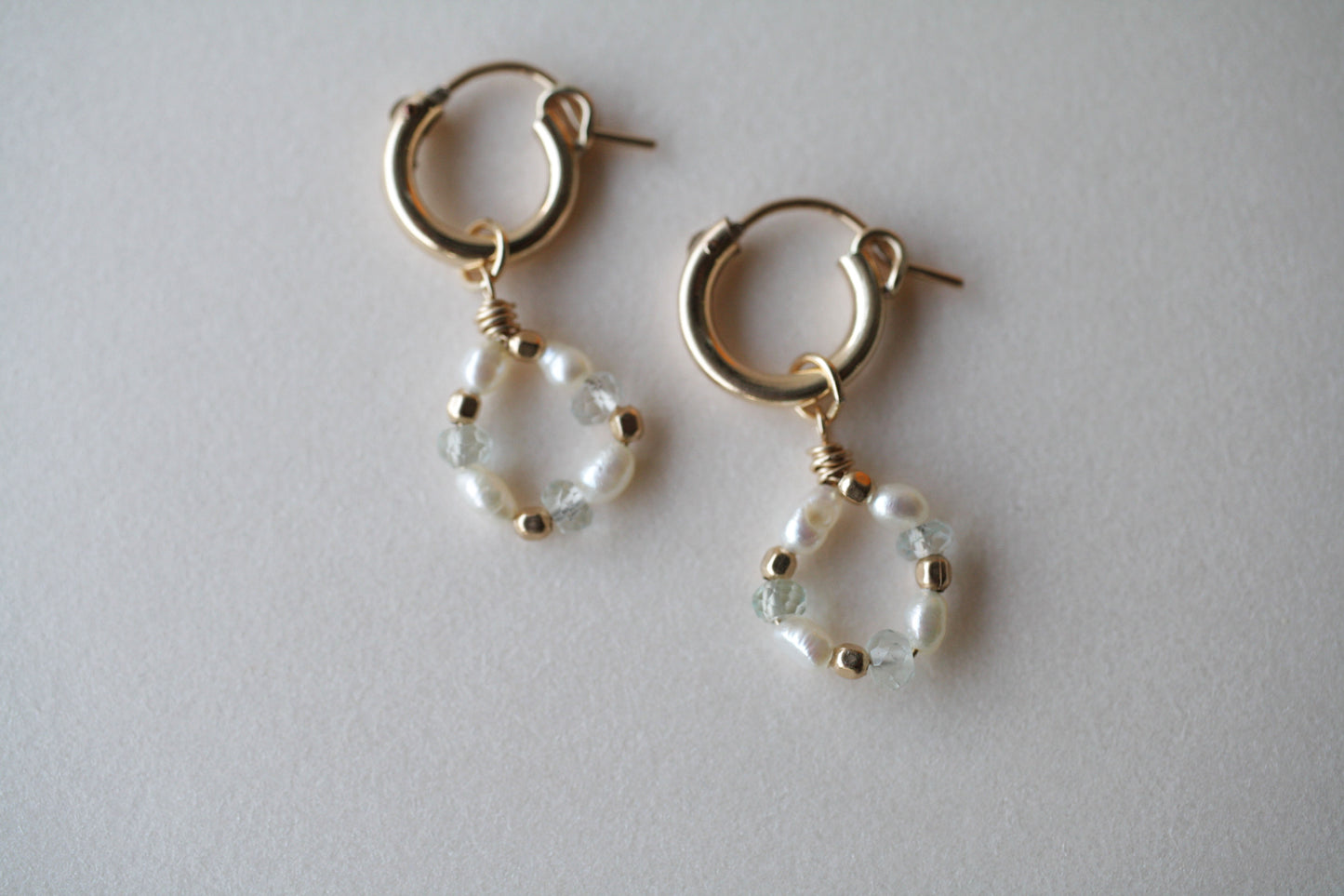 Arracadas Michelle White