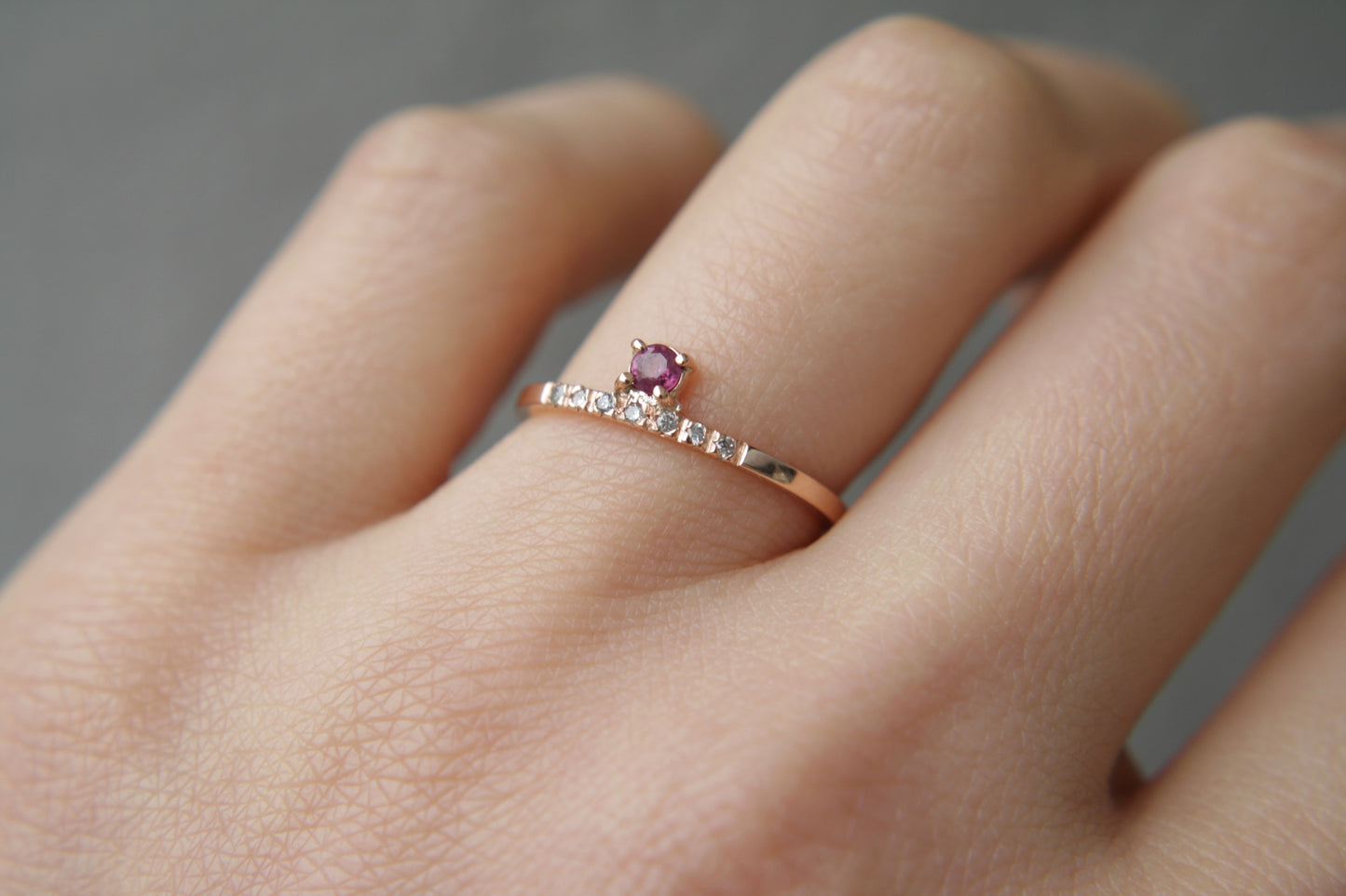 Anillo Balance Rubí