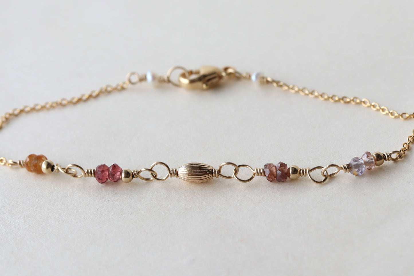 Pulsera Boho Earth Zafiros Tundra