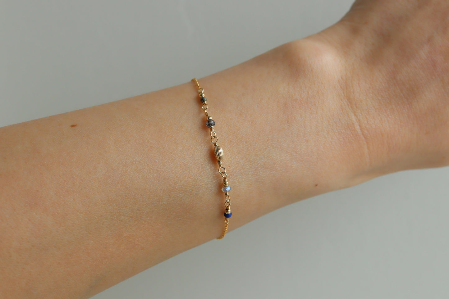 Pulsera Boho Grey