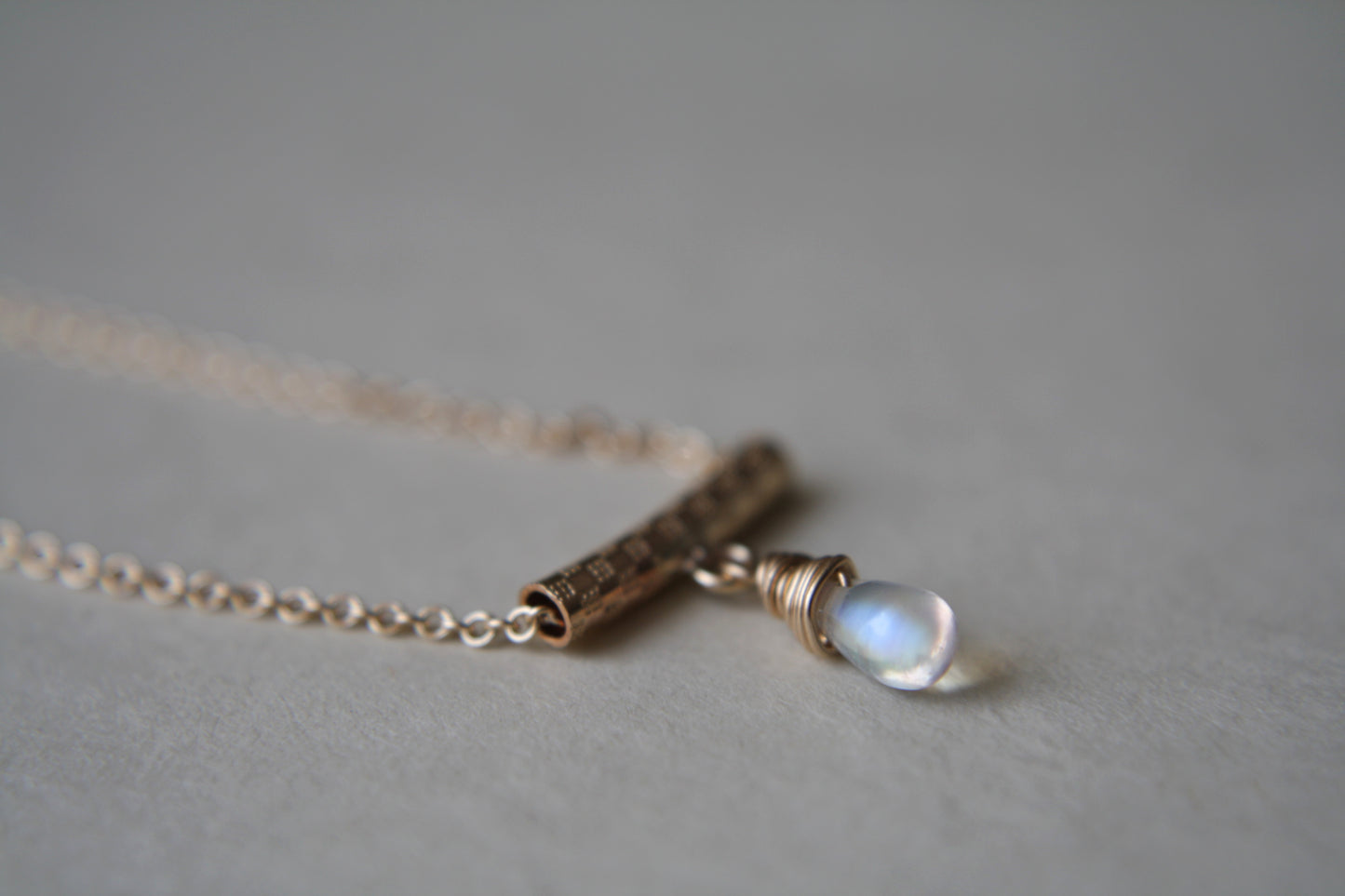 Collar Barra Moonstone