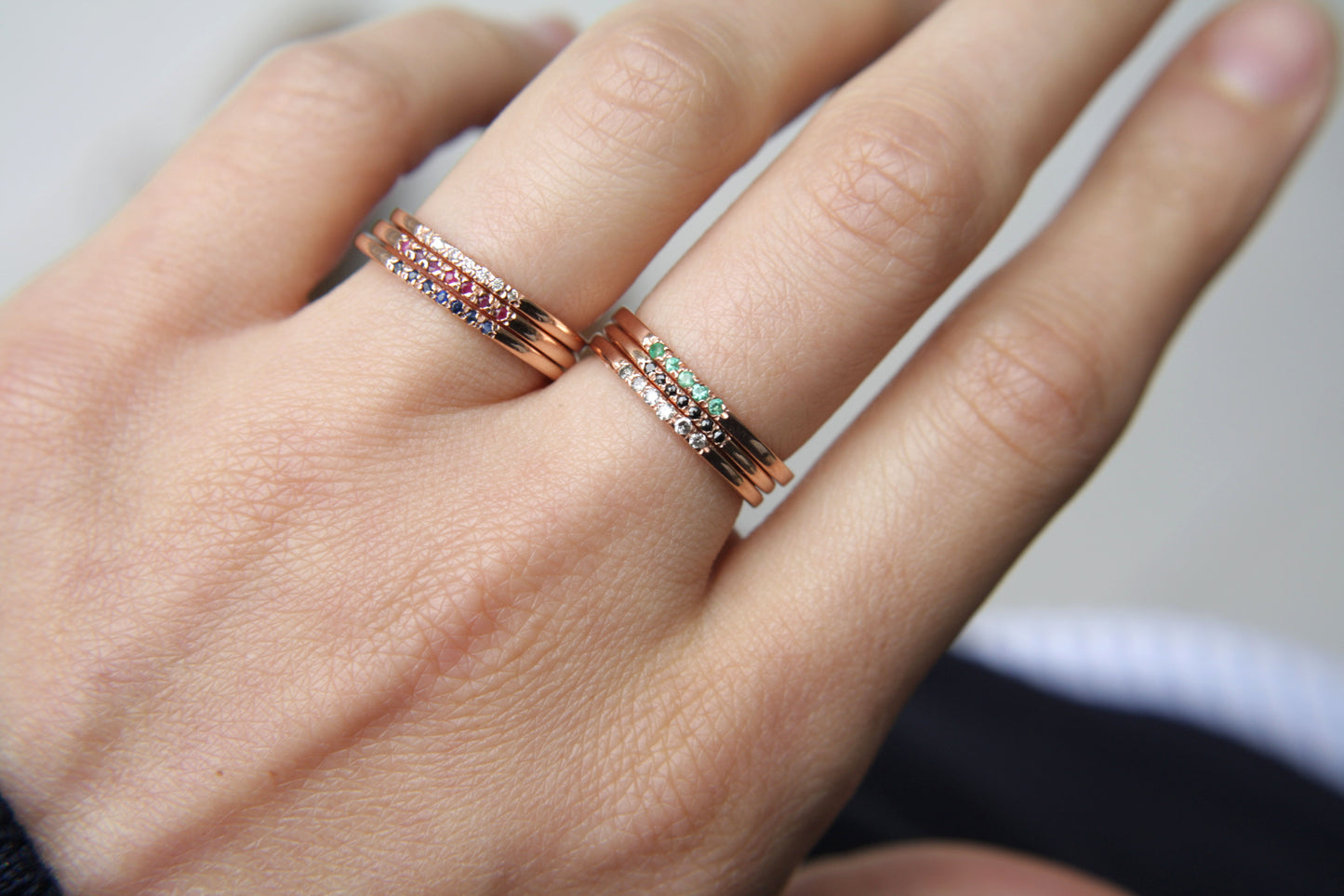 Anillo Olivia Diamante Blanco