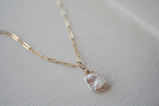 Collar Maya Perla Keshi