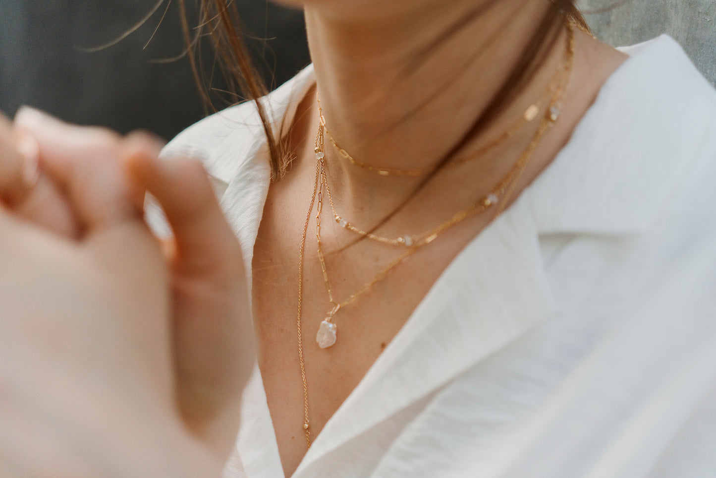 Collar Maya Perla Keshi