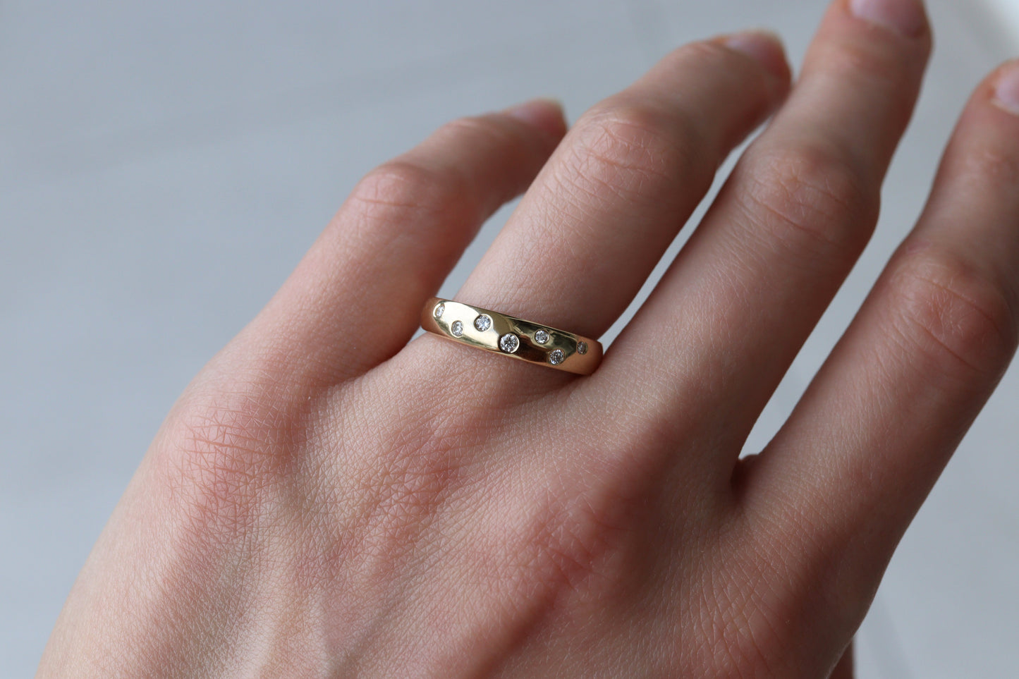 Argolla Confetti Diamantes Bridal