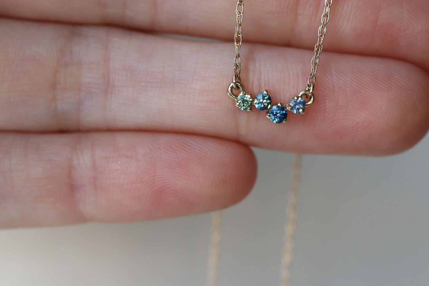 Collar Constelación Fine Mermaid Sapphires