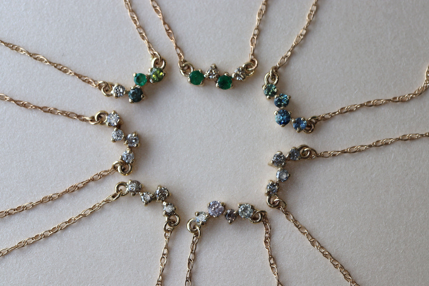 Collar Constelación Fine Mermaid Sapphires