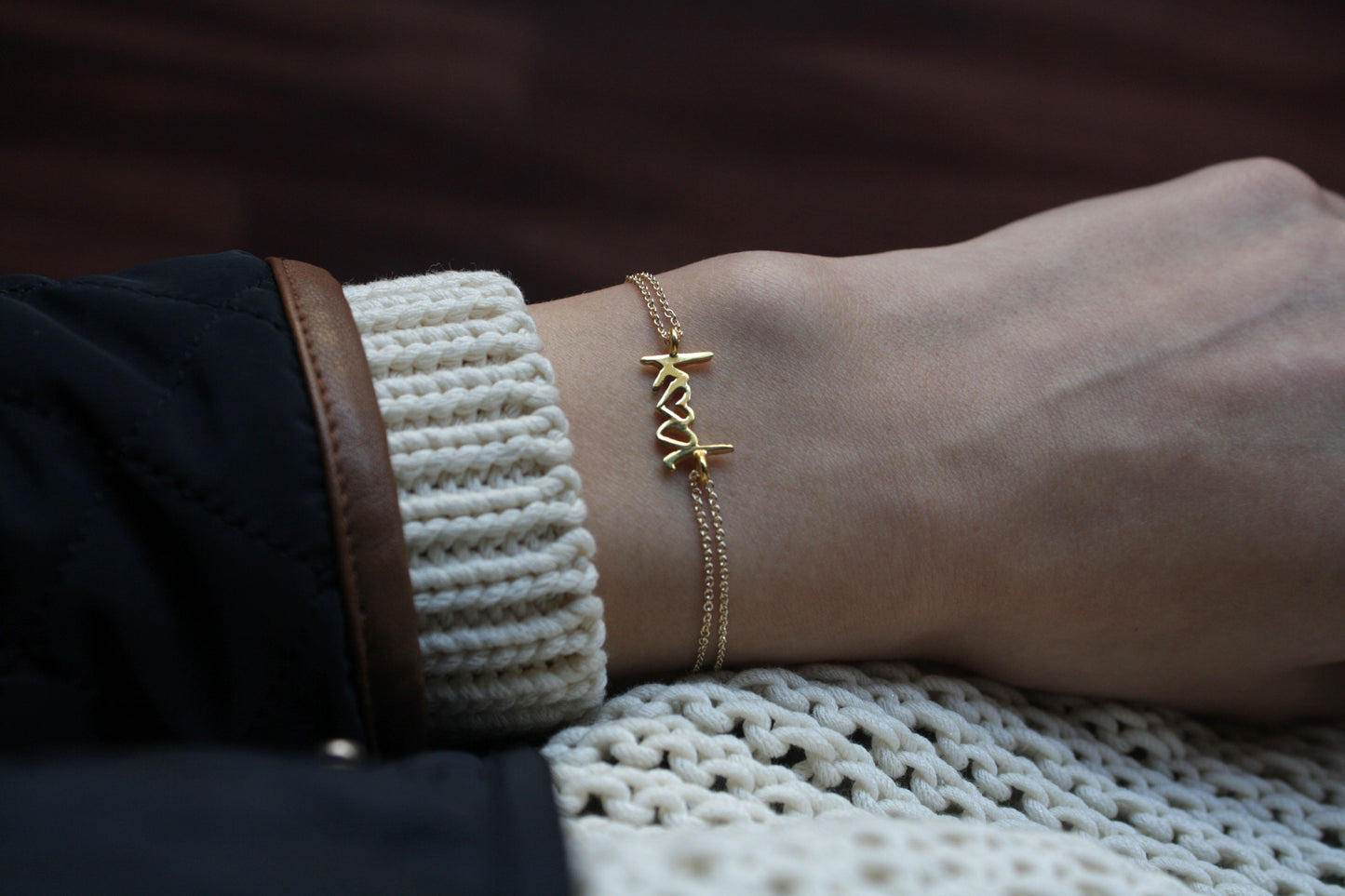 Pulsera Iniciales Personalizadas