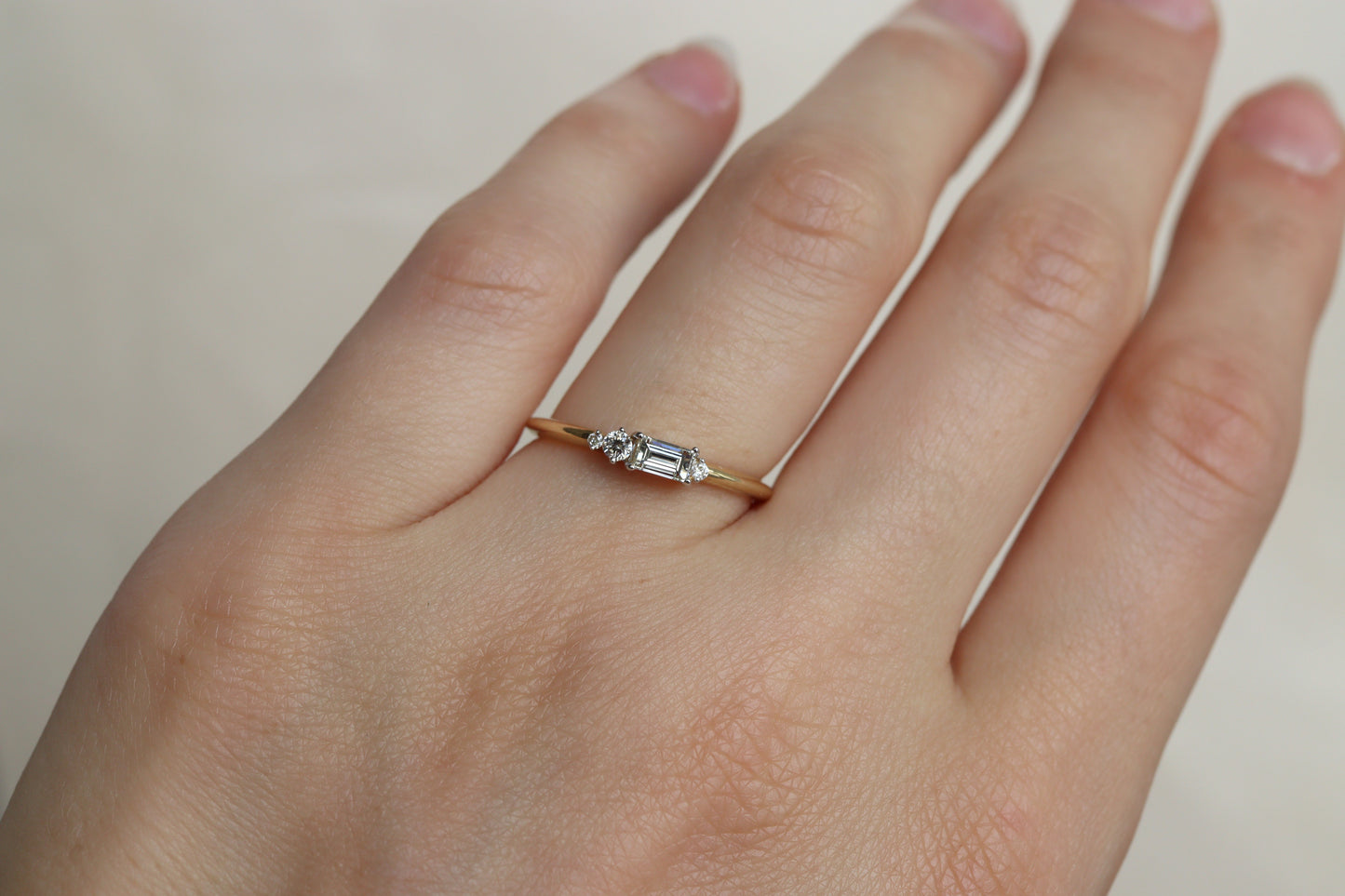 Anillo Demi Diamantes