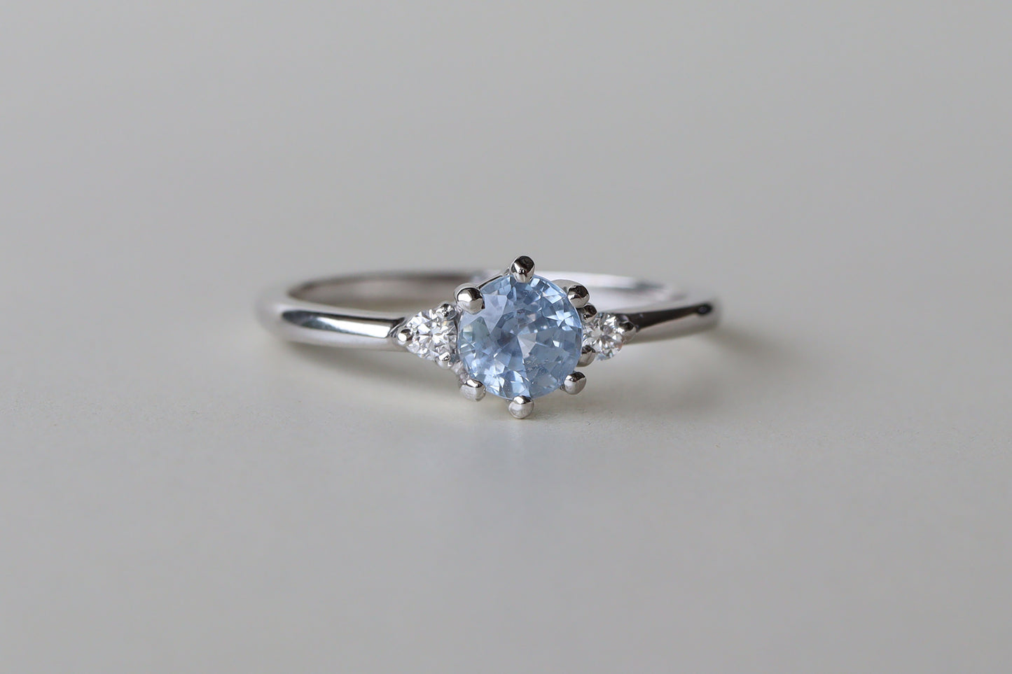 Anillo Eloisa Zafiro Baby Blue Bridal
