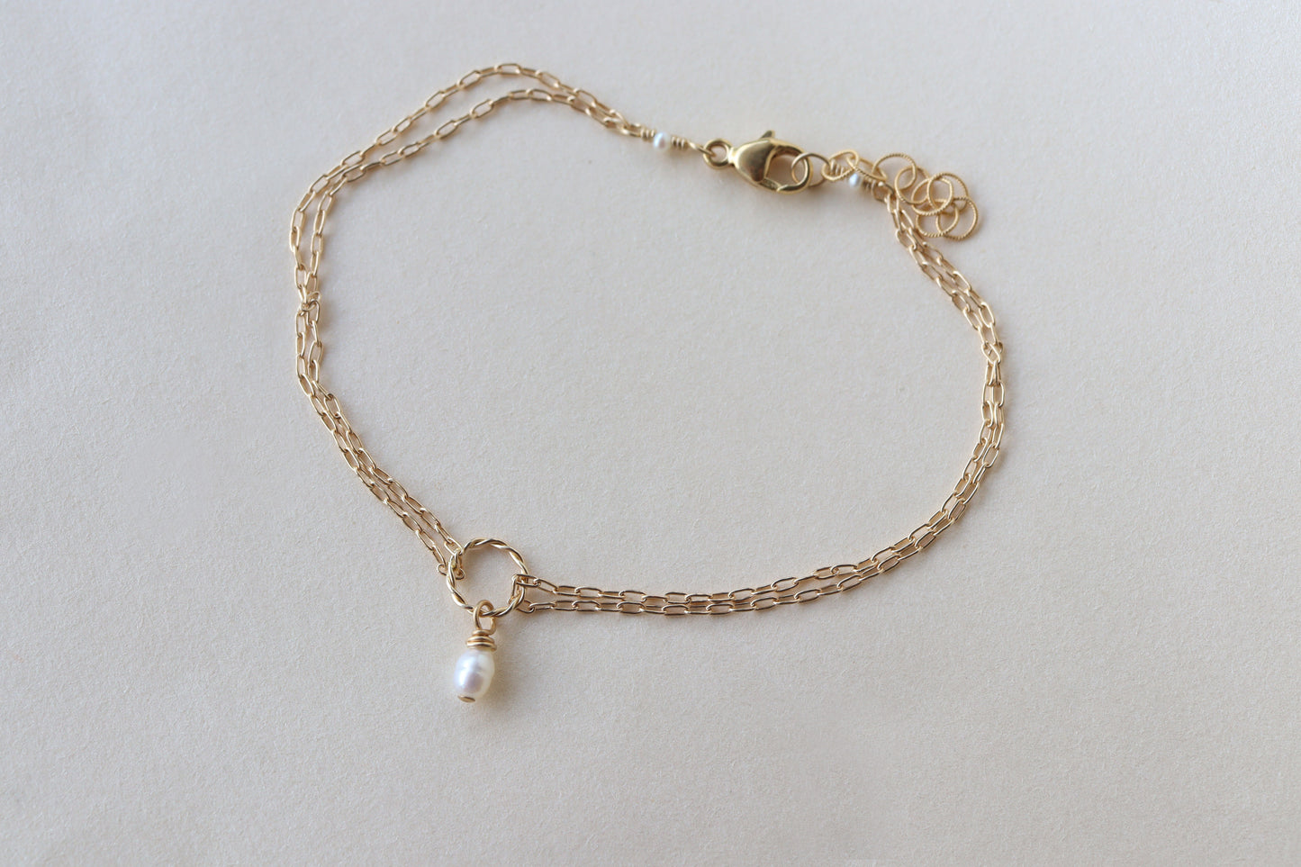 Pulsera Eternity Twist Perla