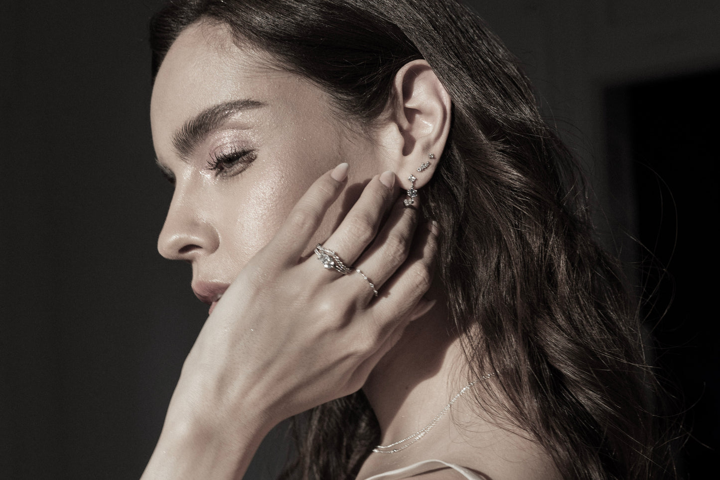 Aretes Fiona Zafiro y Diamantes Fine