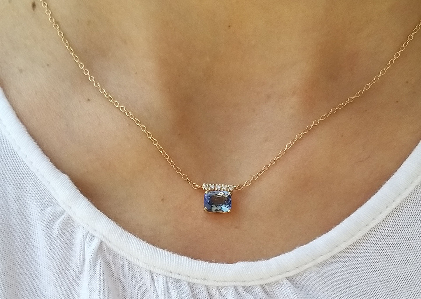 Collar Frida Tanzanita Fine