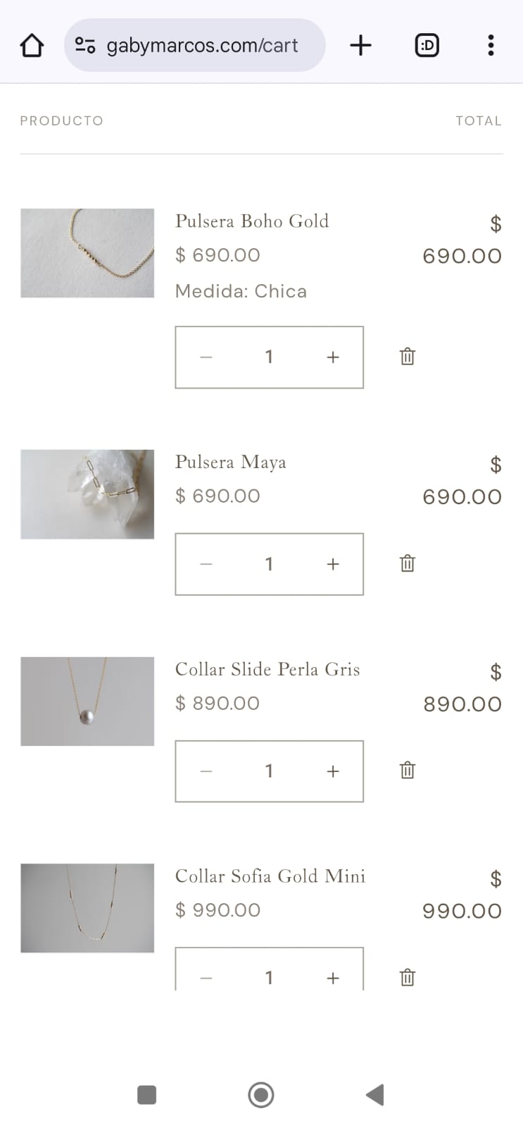 Pedido especial karina