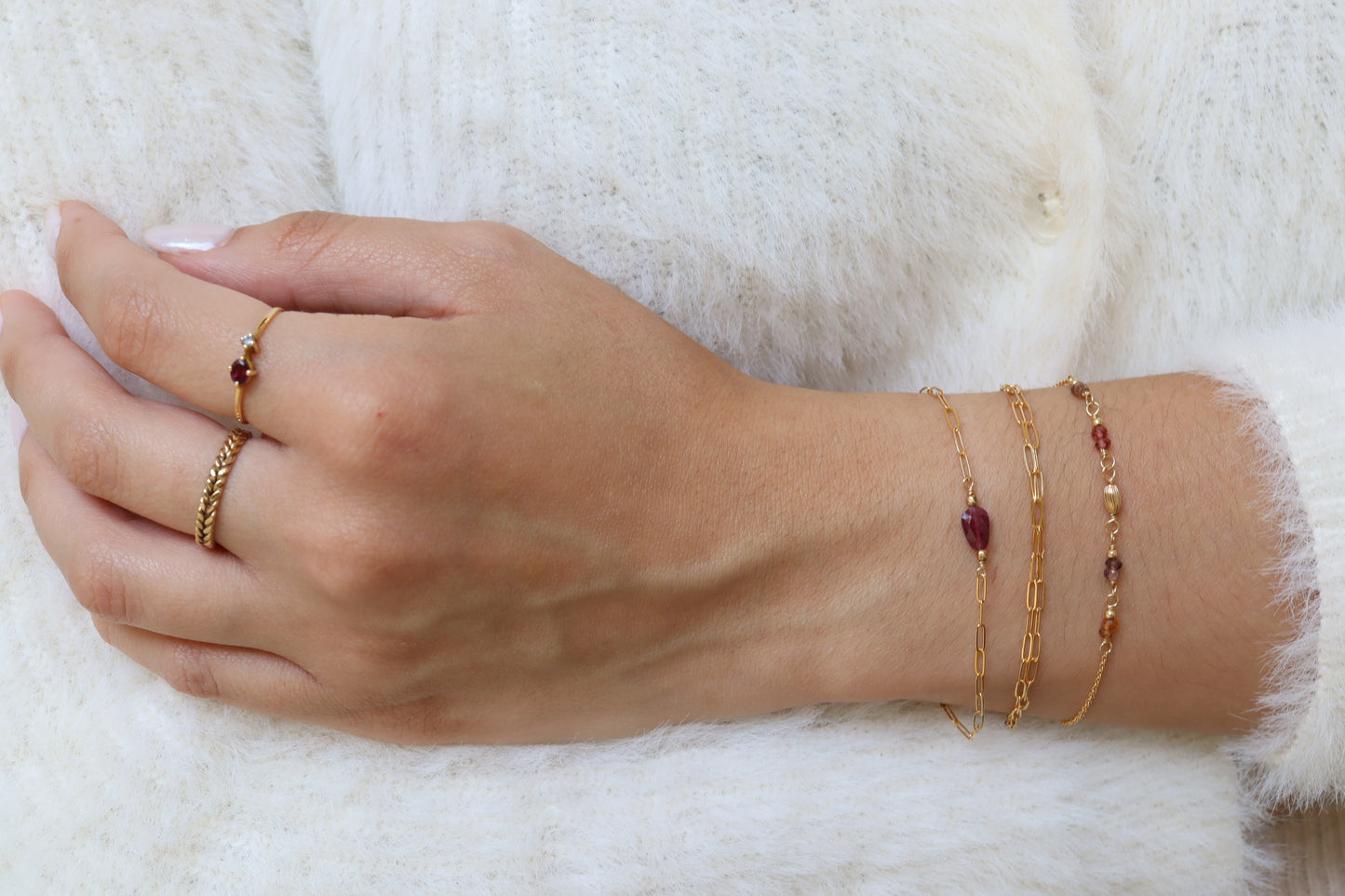 Pulsera Maya Turmalina