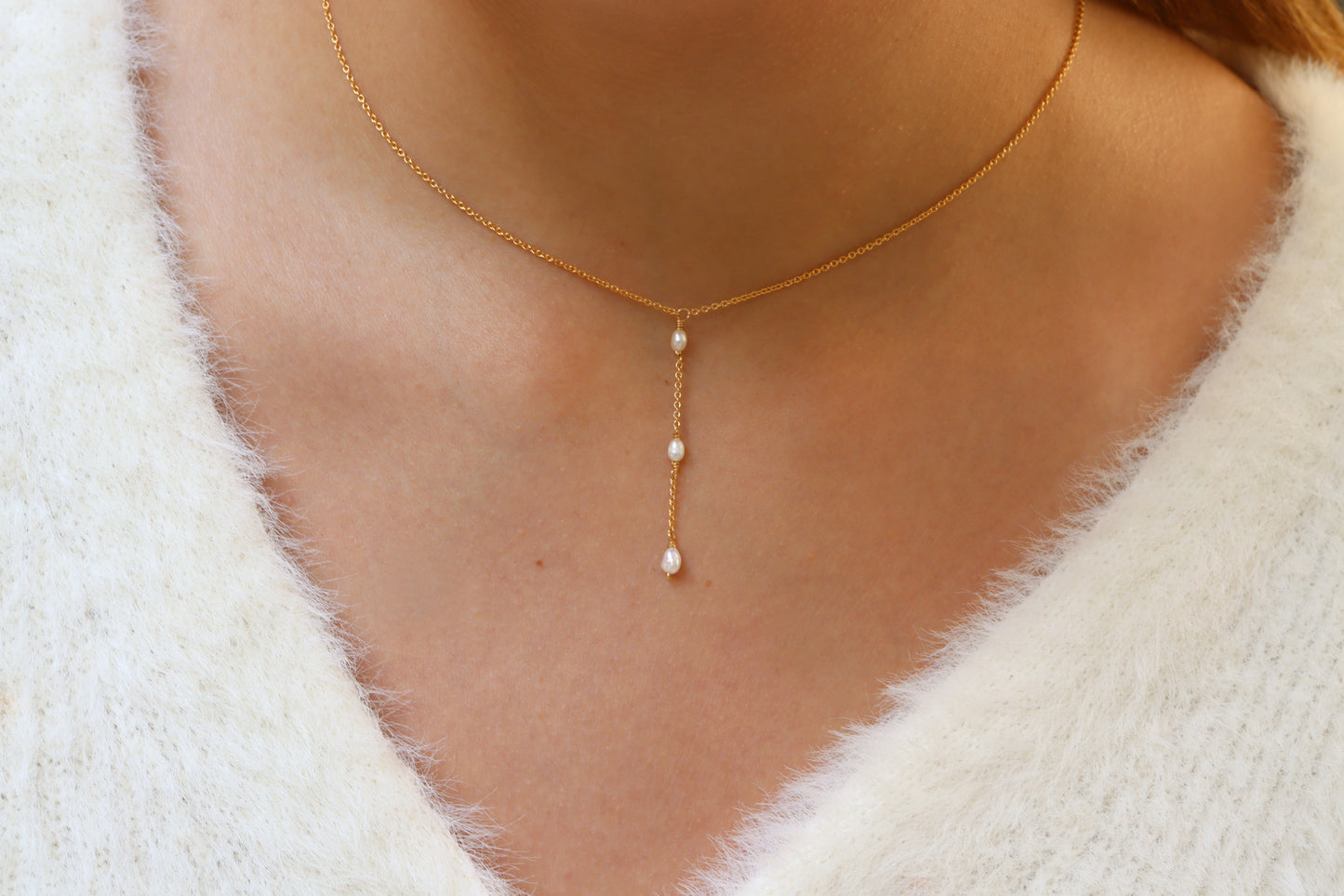 Collar Rodas Perlas