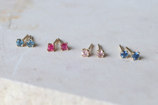 Aretes Luxe Pares a Elegir Minis Fine