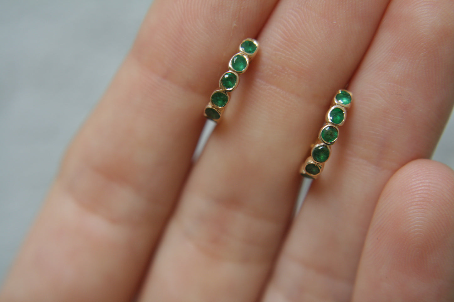 Arracadas Ipanema Esmeraldas Fine