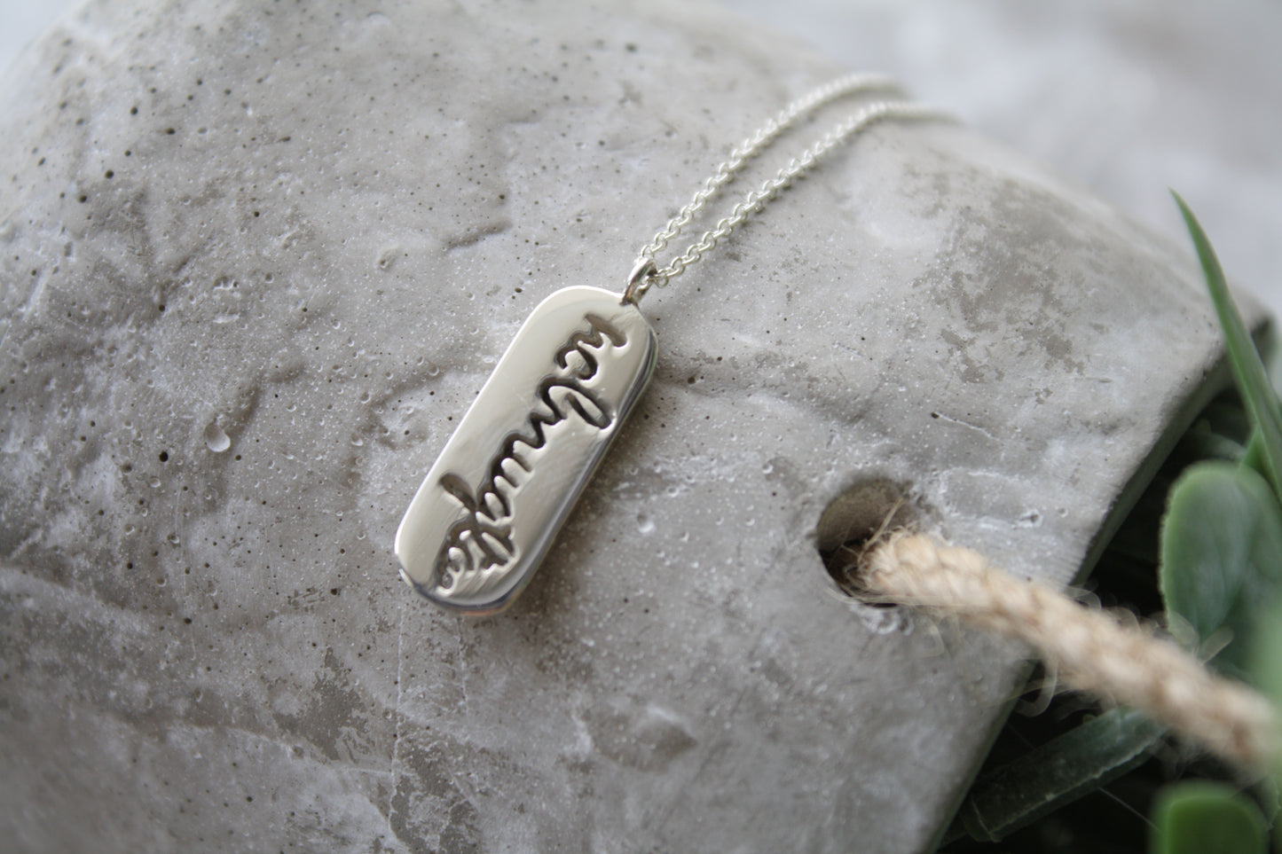 Collar Firma Personalizada