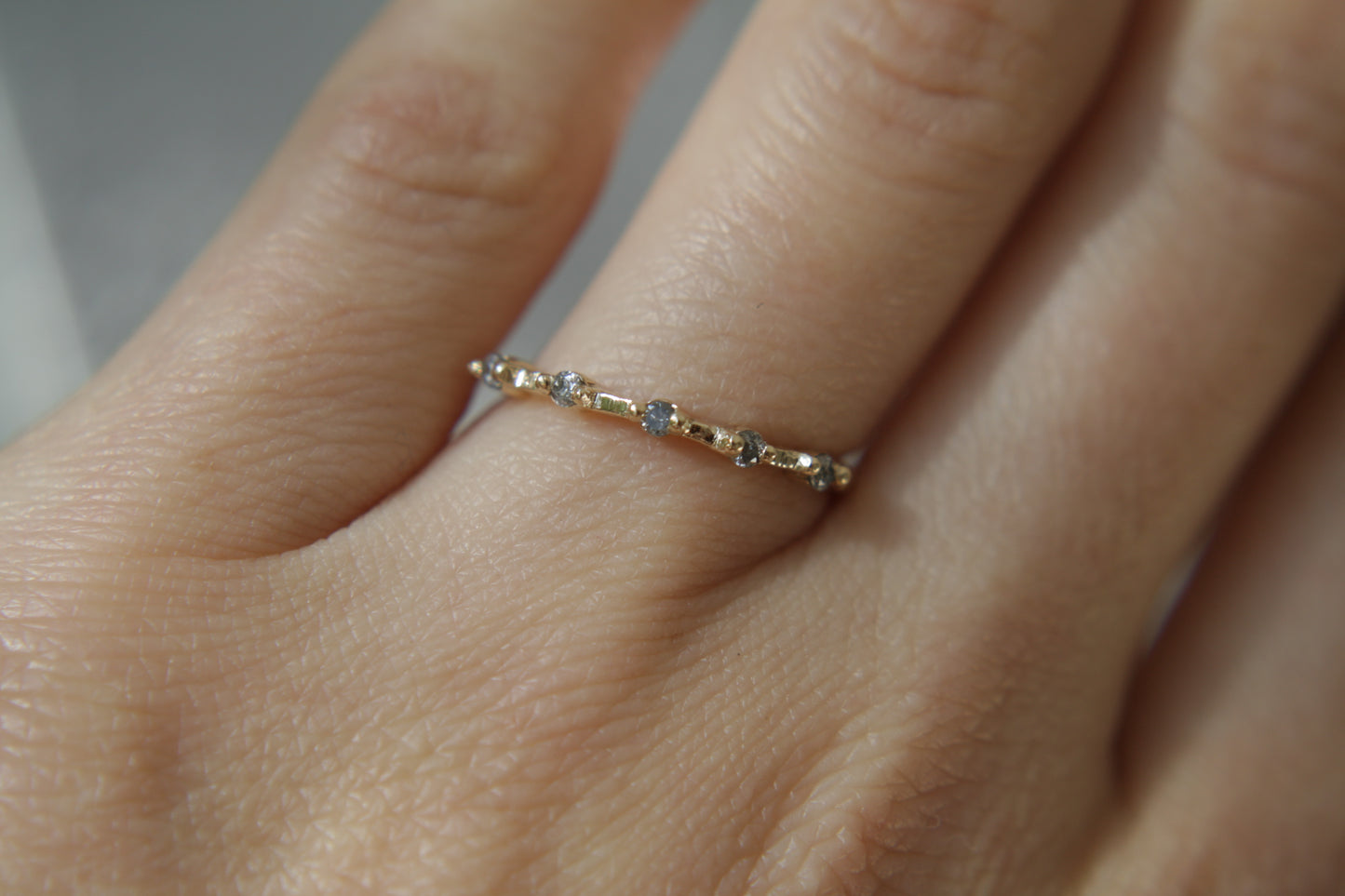 Anillo Era Diamante Sal Pimienta