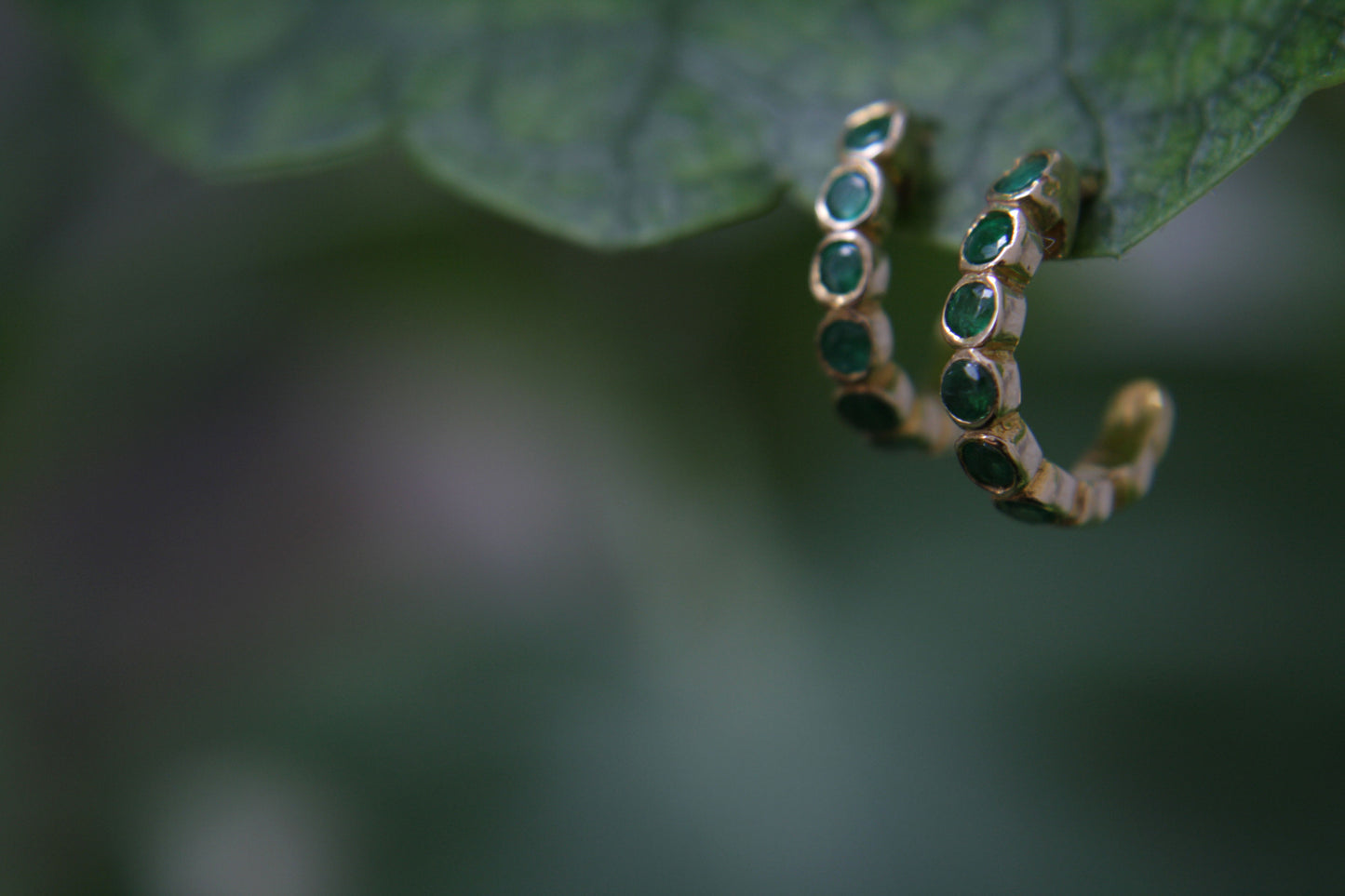 Arracadas Ipanema Esmeraldas Fine