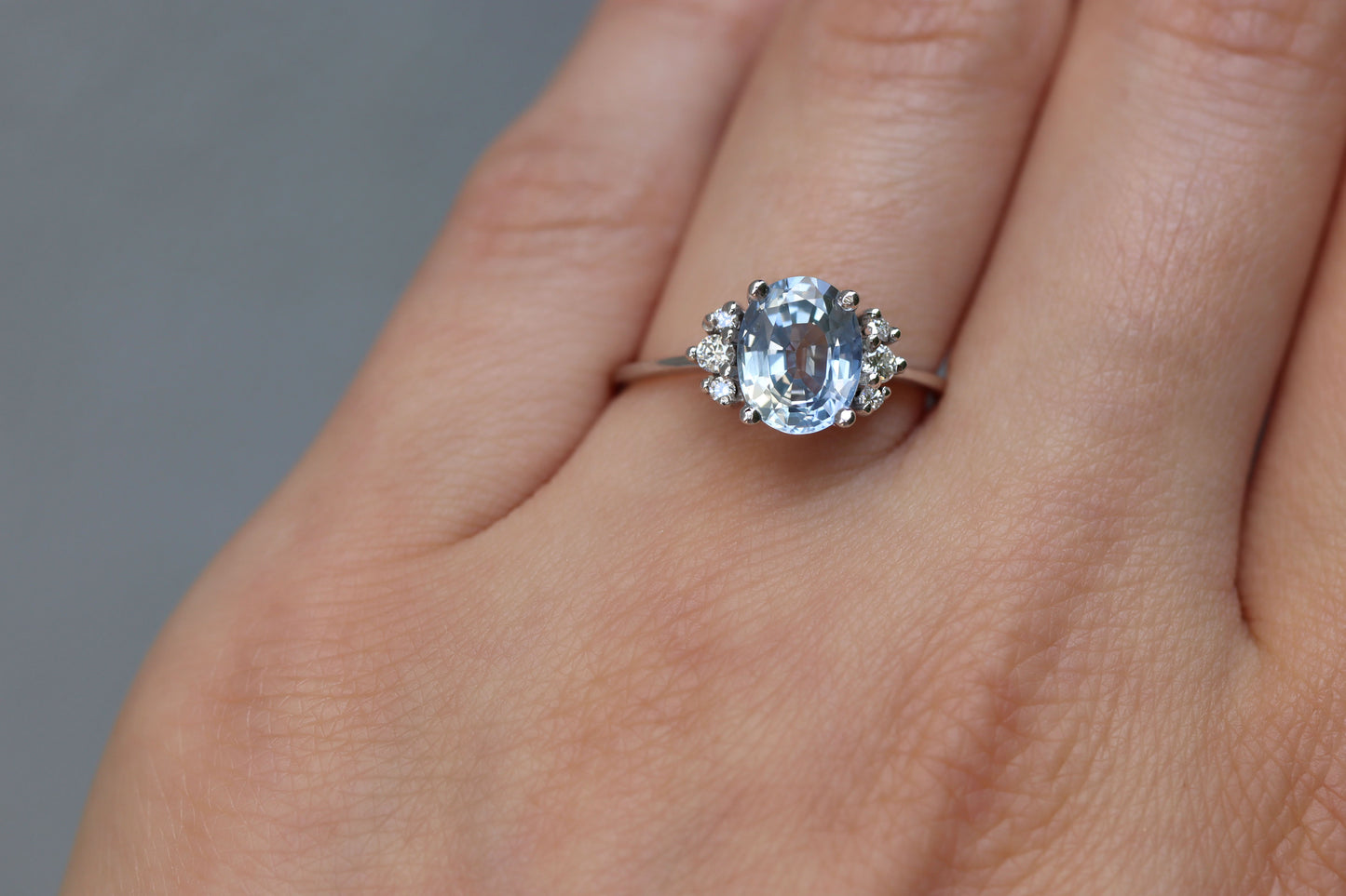 Anillo Luly Zafiro Baby Blue Bridal