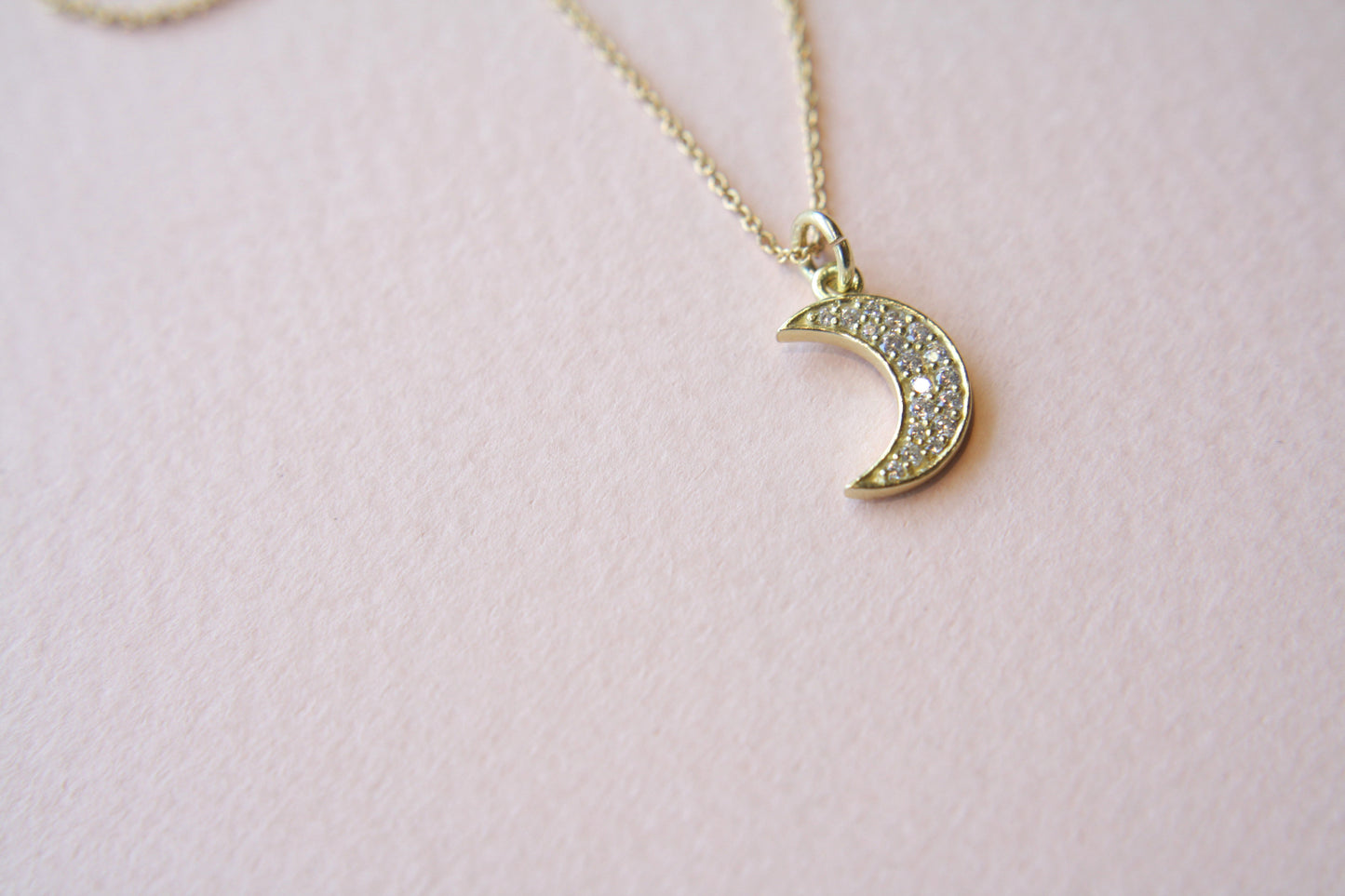 Collar Luna Circonias