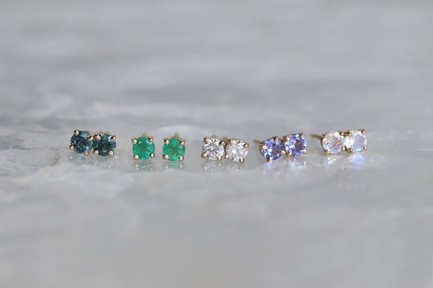 Aretes Luxe Esmeralda fine