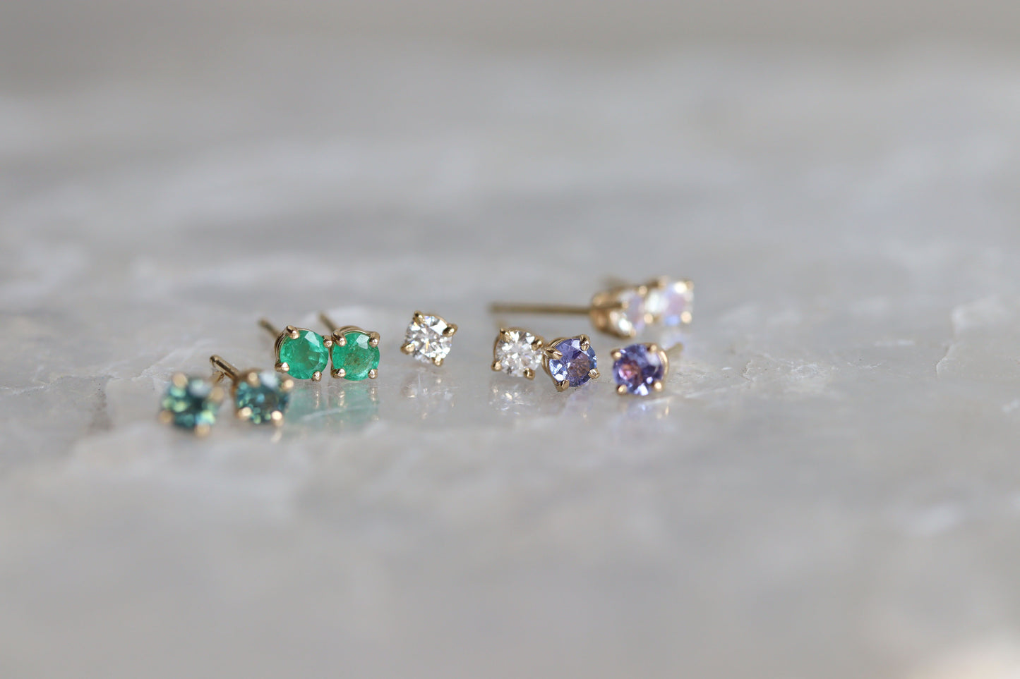 Aretes Luxe Esmeralda fine