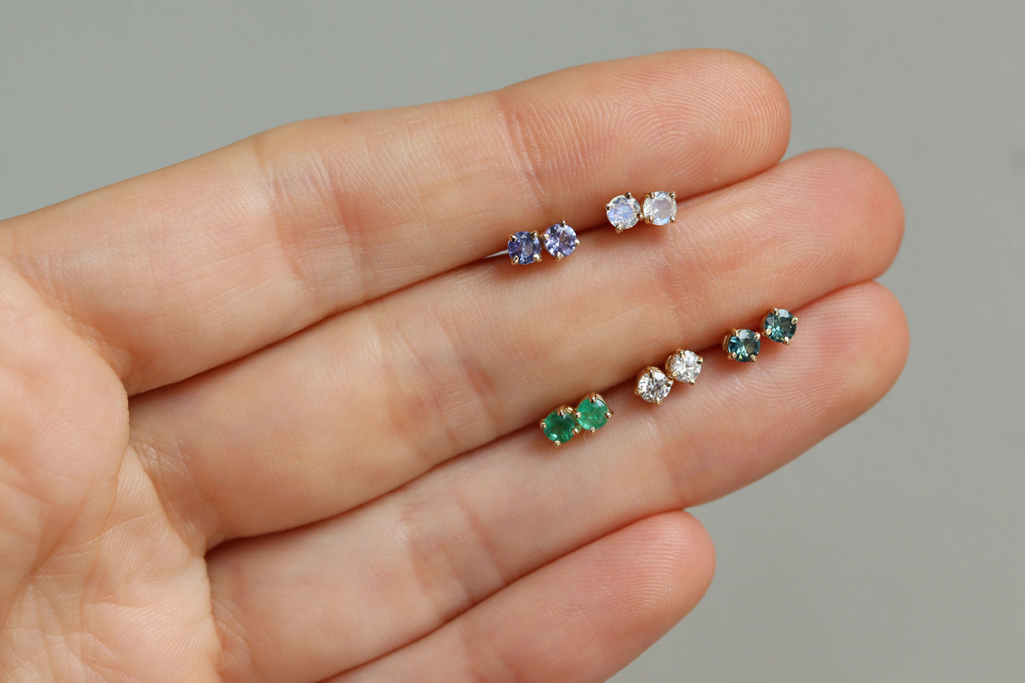 Aretes Luxe Zafiro Mermaid fine