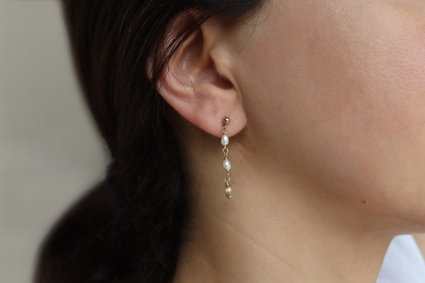 Aretes Mariana Perlas