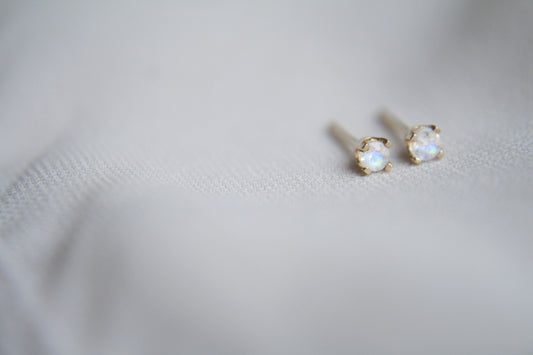 Aretes Luxe Moonstone fine