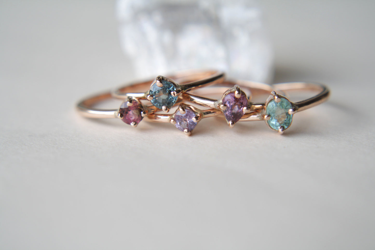 Anillo Nova Zafiro Verde Azul Ovalado