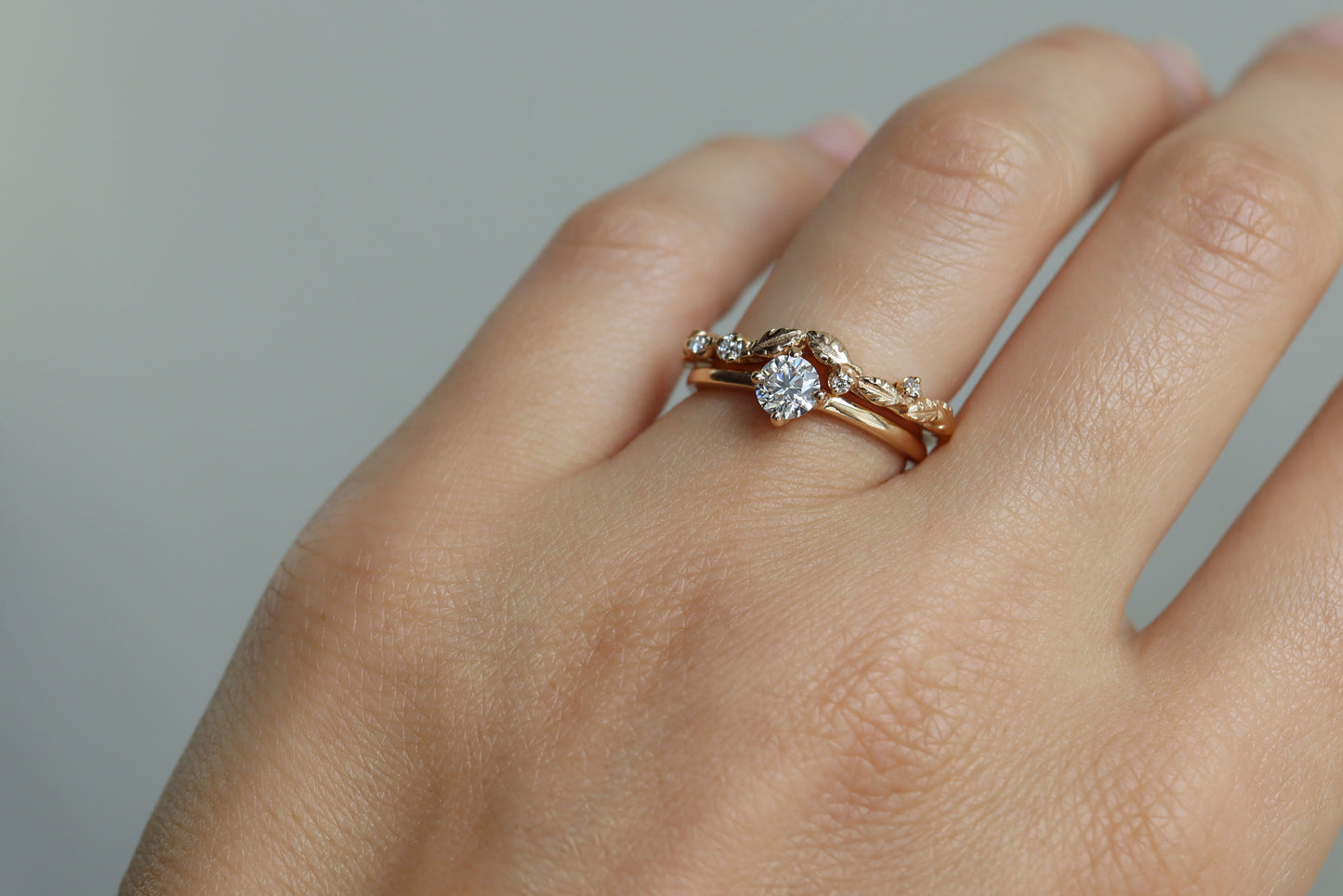 Anillo Nova Diamante Blanco 0.40cts Bridal