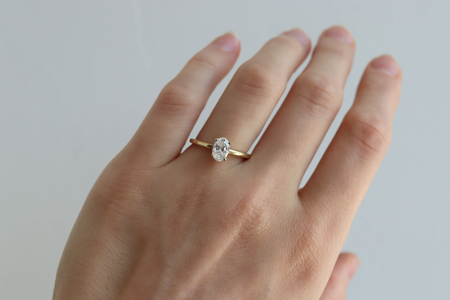 Modelo Prisci Diamante Oval Bridal