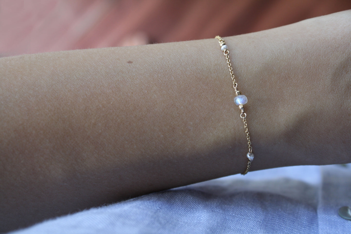 Pulsera Rocio Moonstone