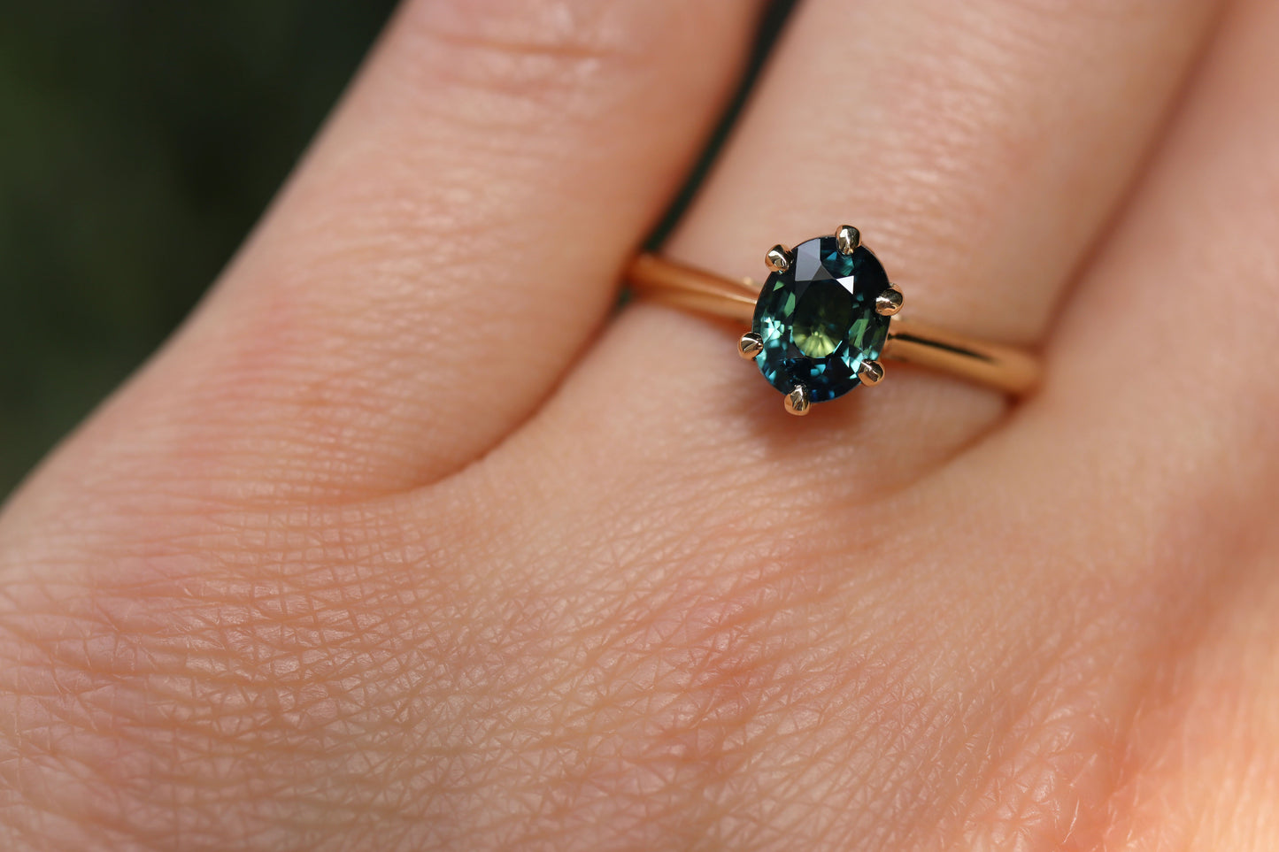 Anillo Regina Zafiro Mermaid I Bridal