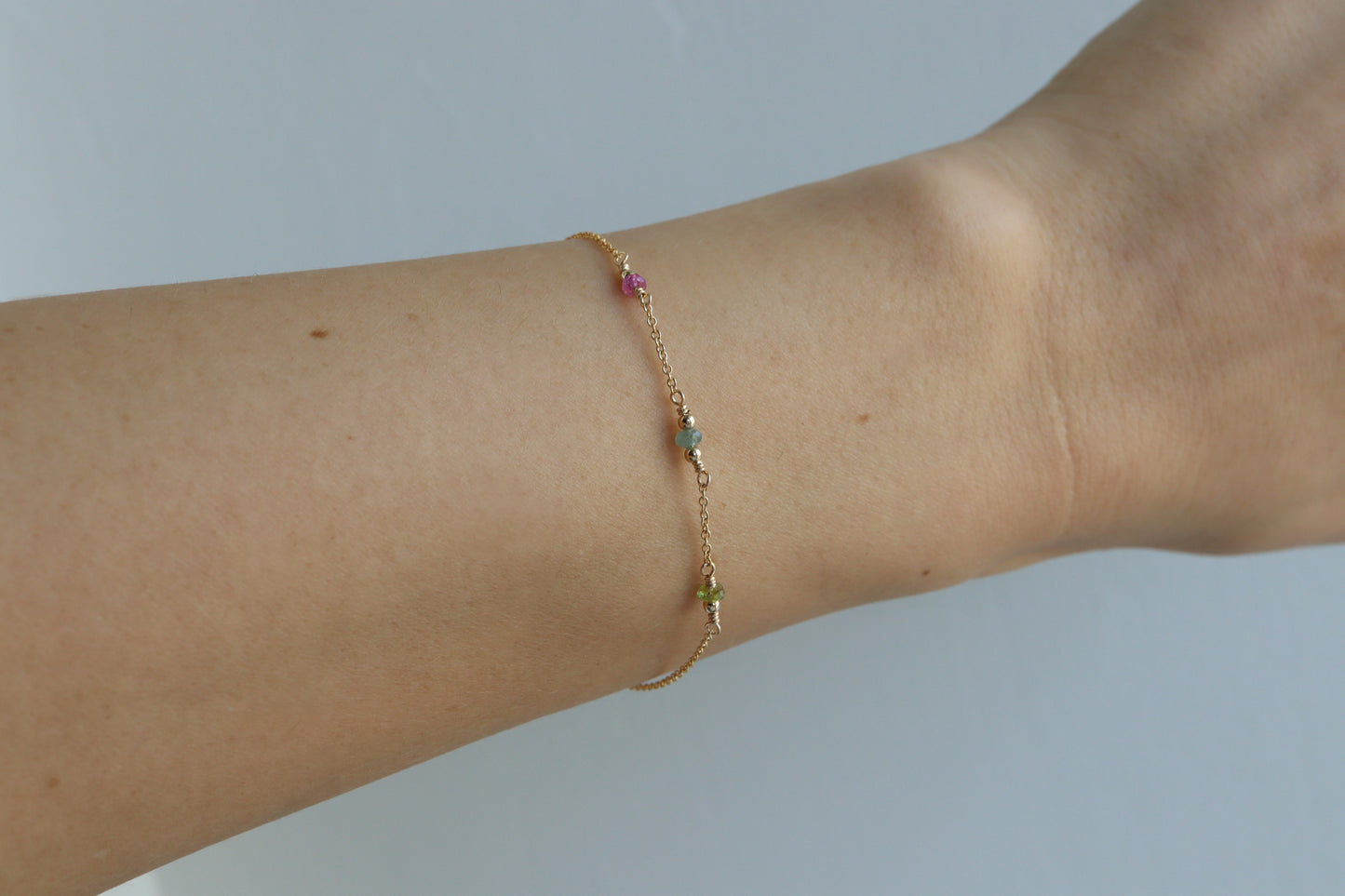 Pulsera Rocio Turmalinas